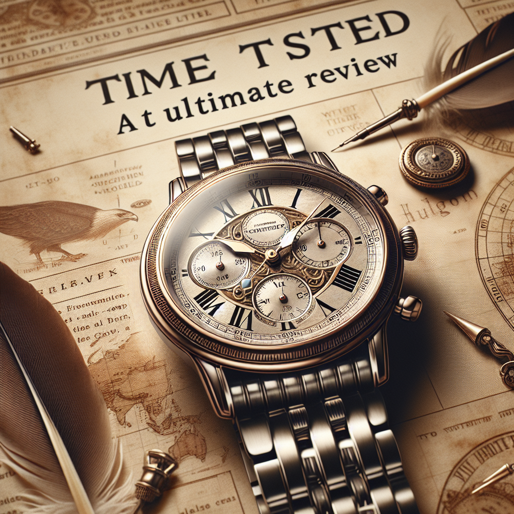 Time Tested: The Ultimate Review of [Watch Model]