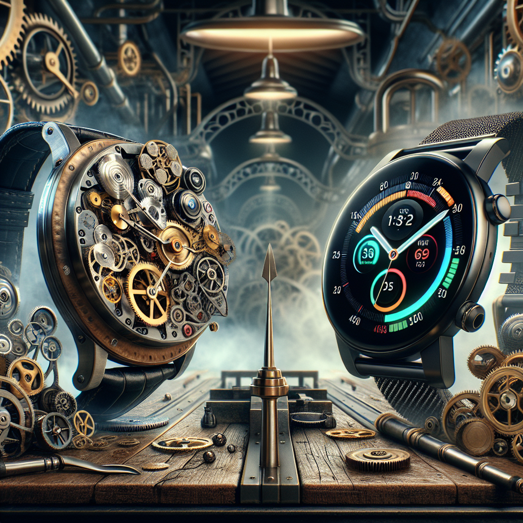 Timekeepers Duel: Mechanical Masterpieces vs. Smartwatch Innovation