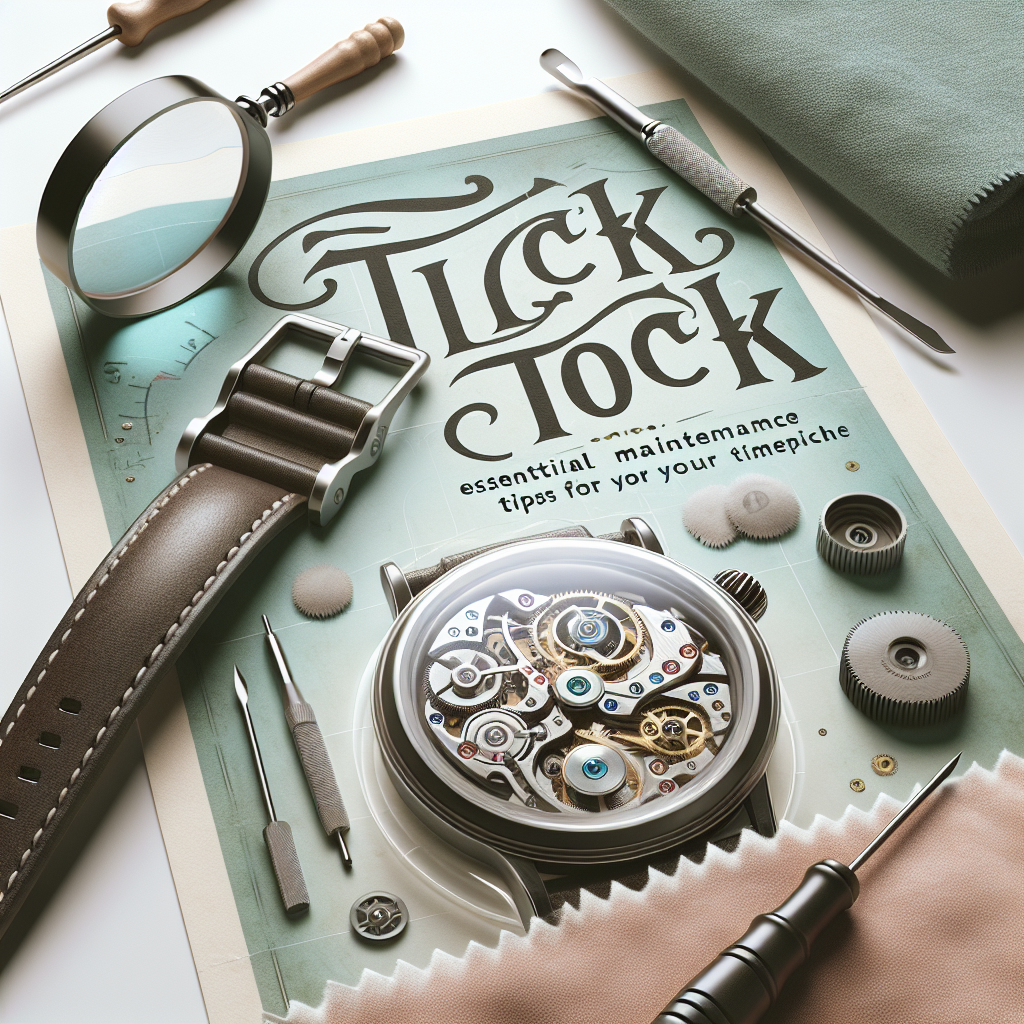 Tick-Tock TLC: Essential Maintenance Tips for Your Timepiece